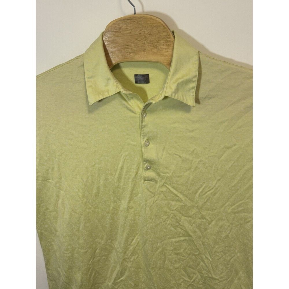 Tiger Woods Collection Men's XL Yellow‎ Golf Polo Shirt